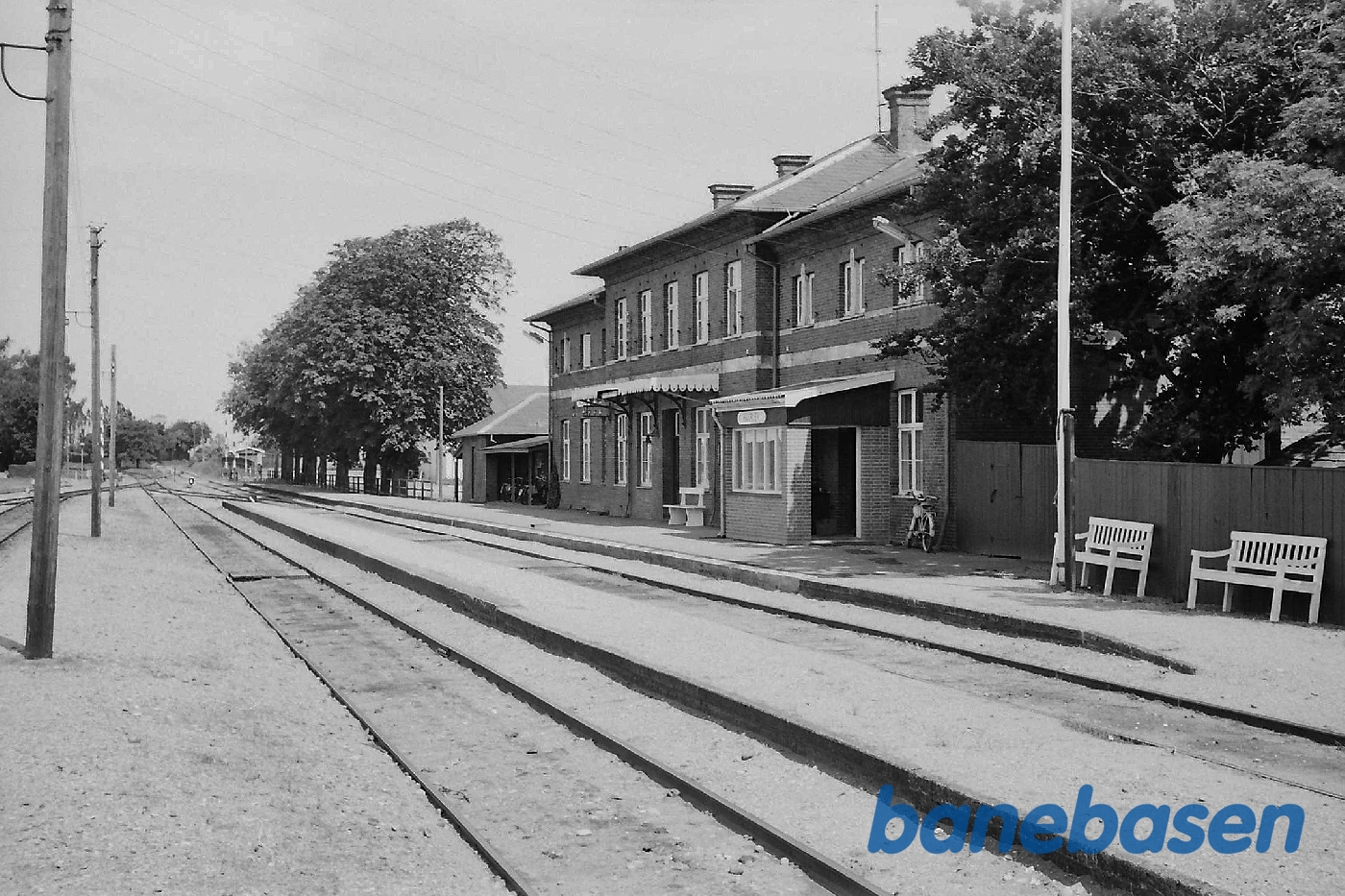 Fra stationen mod Køge/Rødvig Fra stationen mod Køge/Rødvig