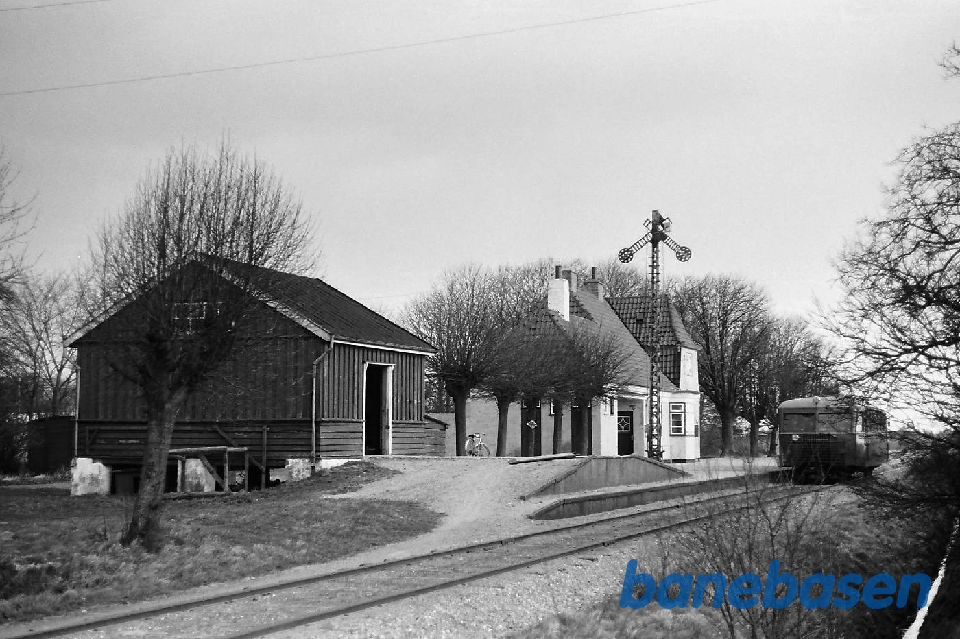 Indkørsel fra Nakskov Indkørsel fra Nakskov