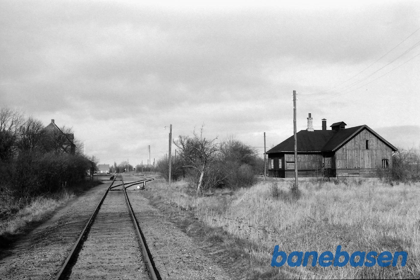 Stationen set fra havnen Stationen set fra havnen