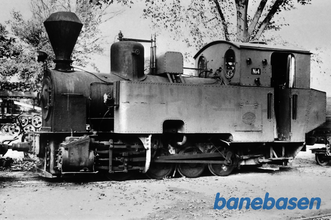 Nr. 4 overført fra Gørlev til Højbygård Sukkerfabrik kort før lukningen i 1960 kom aldrig i drift Nr. 4 overført fra Gørlev til Højbygård Sukkerfabrik kort før lukningen i 1960 kom aldrig i drift