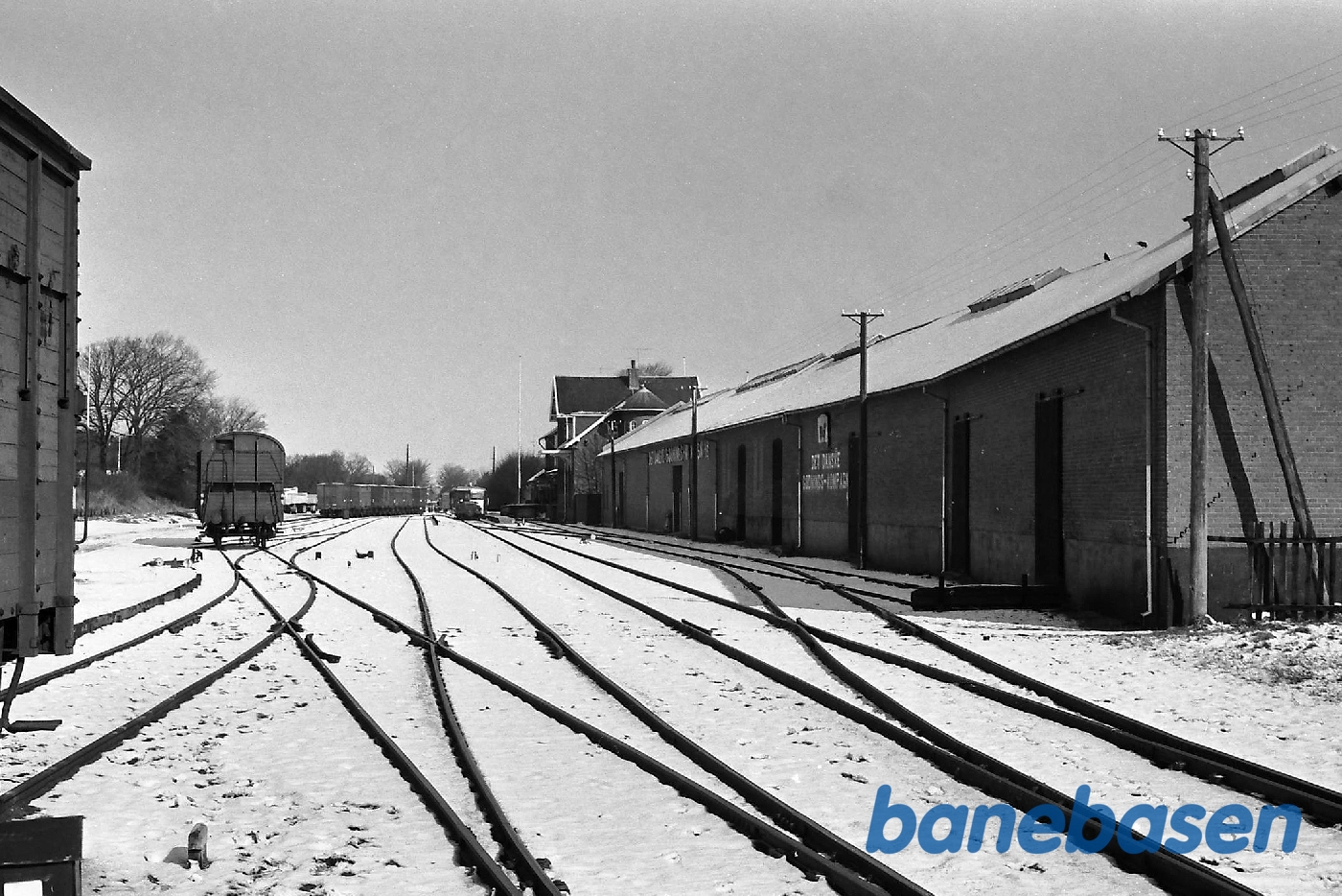 Sæby station set fra syd Sæby station set fra syd