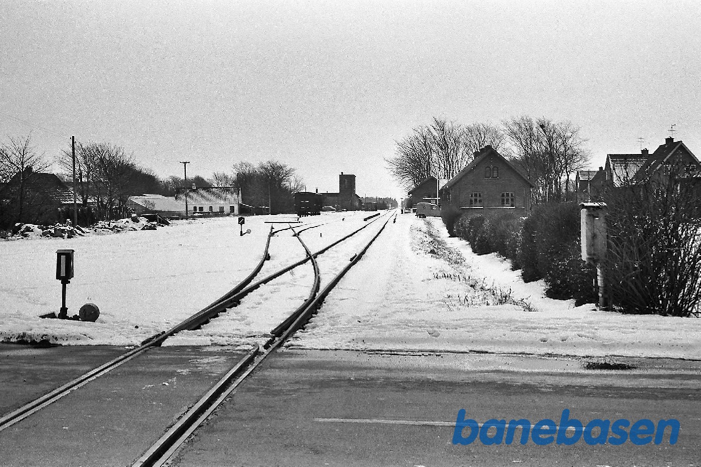 Stationen set fra nord Stationen set fra nord
