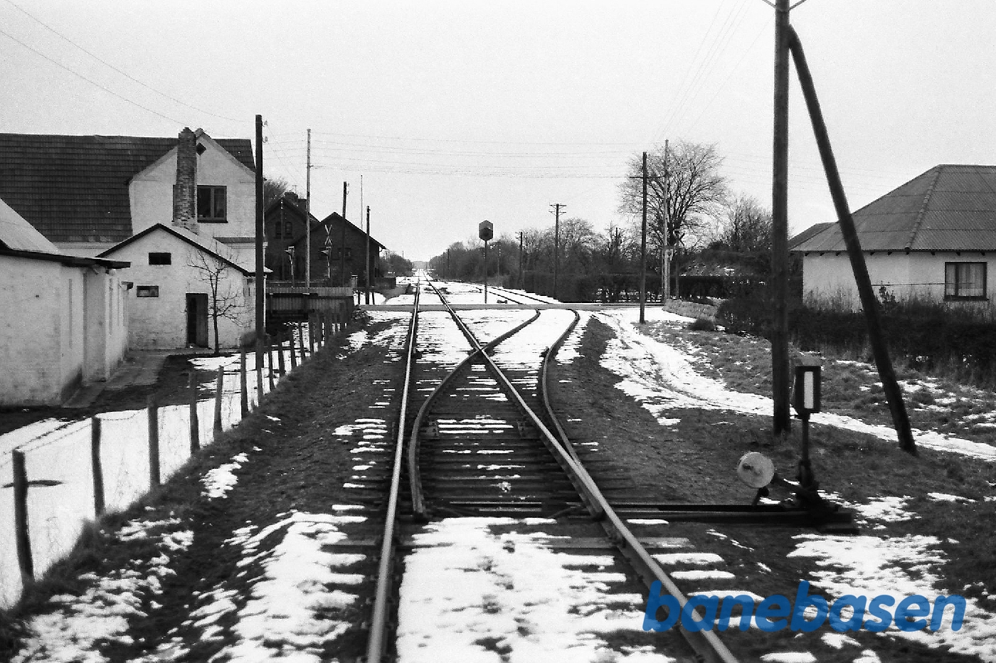 Stationen set fra syd Stationen set fra syd