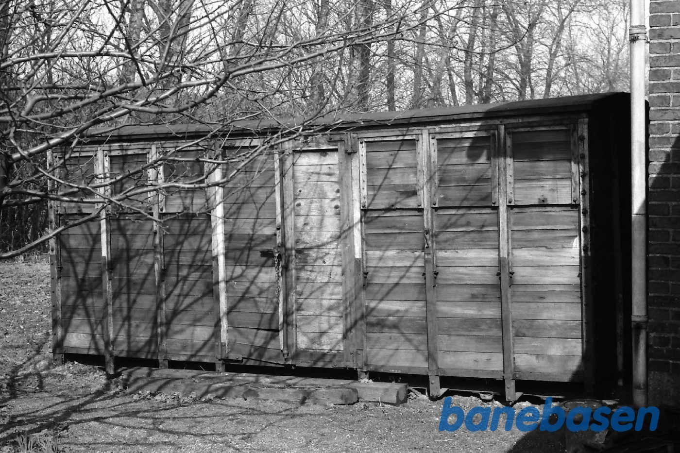 Vognkasse fra smalsporstiden Vognkasse fra smalsporstiden