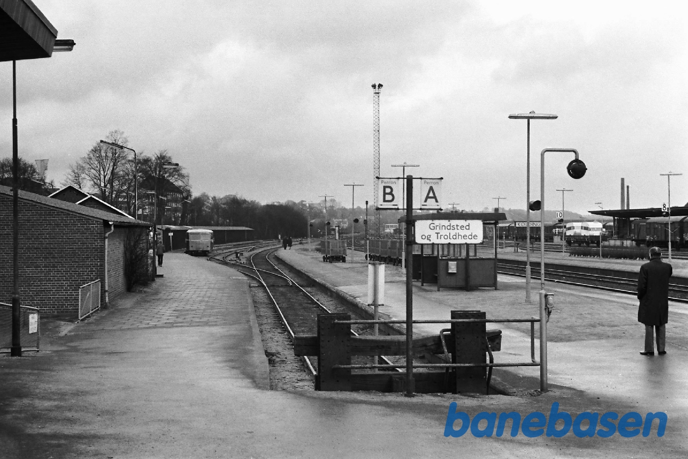 Persontog på Kolding station Persontog på Kolding station