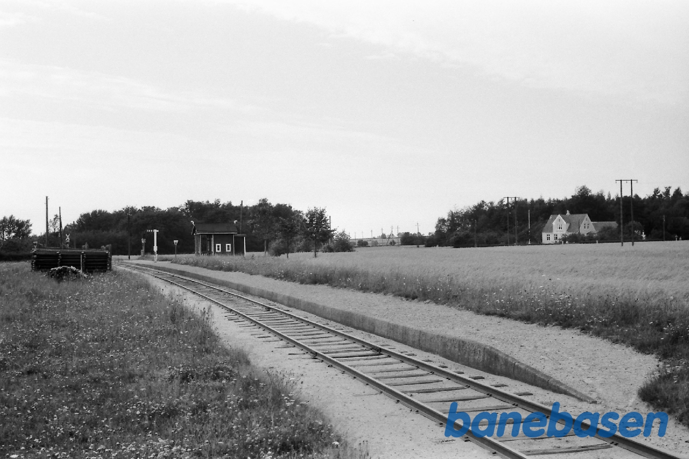 Indkørsel fra Nexø Indkørsel fra Nexø