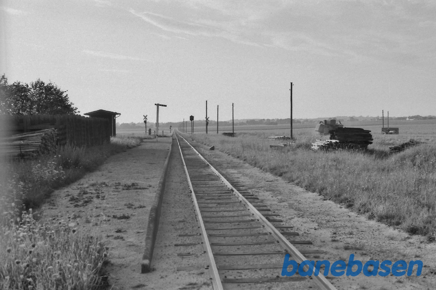 Indkørsel fra Nexø Indkørsel fra Nexø