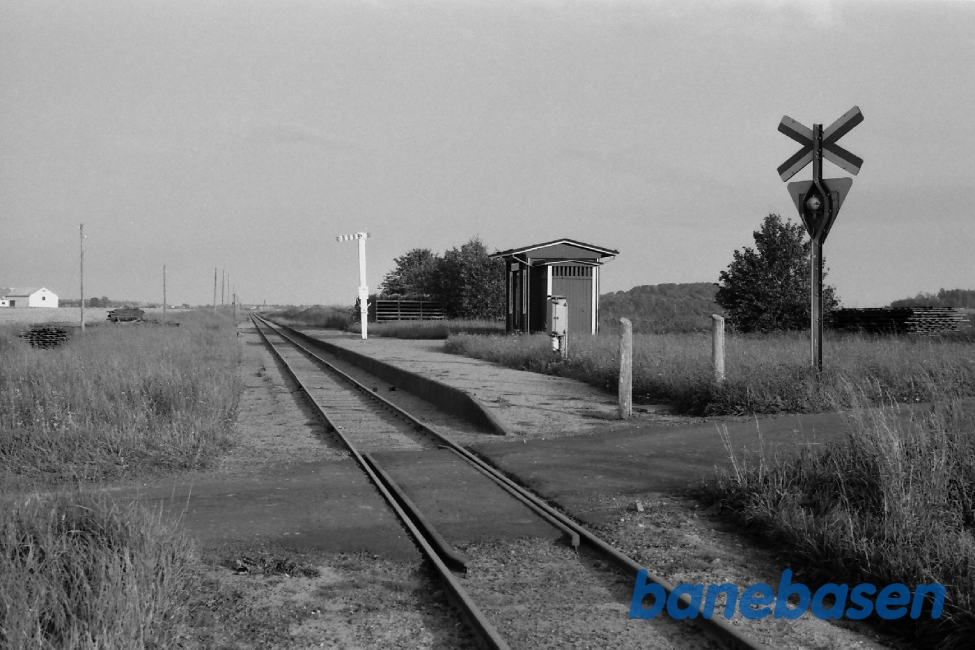 Indkørsel fra Rønne Indkørsel fra Rønne
