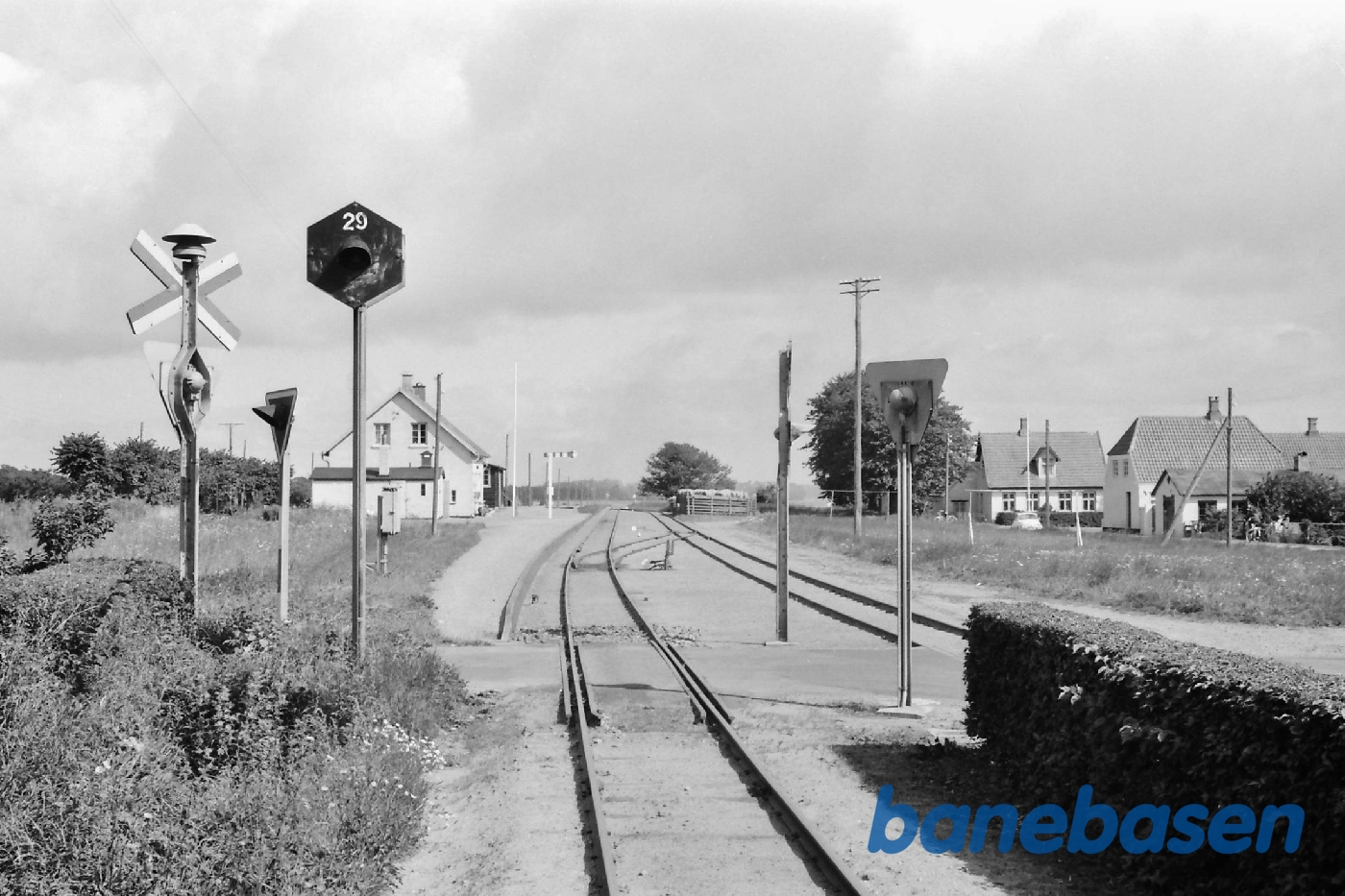 Indkørsel fra Rønne Indkørsel fra Rønne