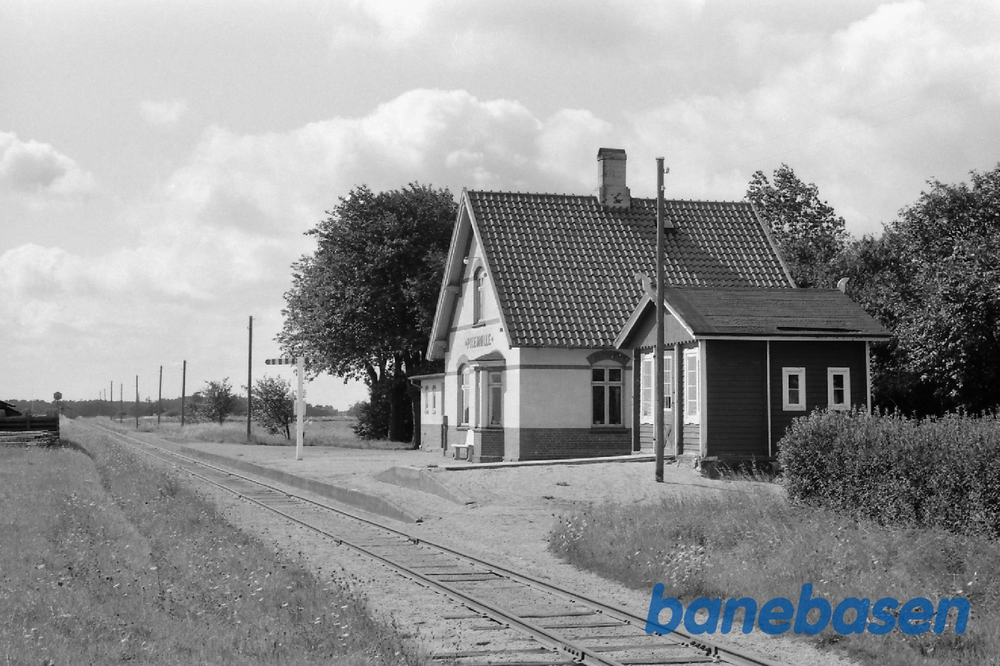 Indkørsel fra Nexø Indkørsel fra Nexø