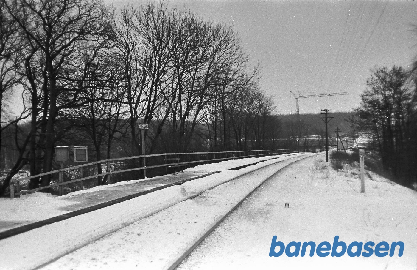 Hareskovbanen. Mølleåbroen lige før Farum Hareskovbanen. Mølleåbroen lige før Farum