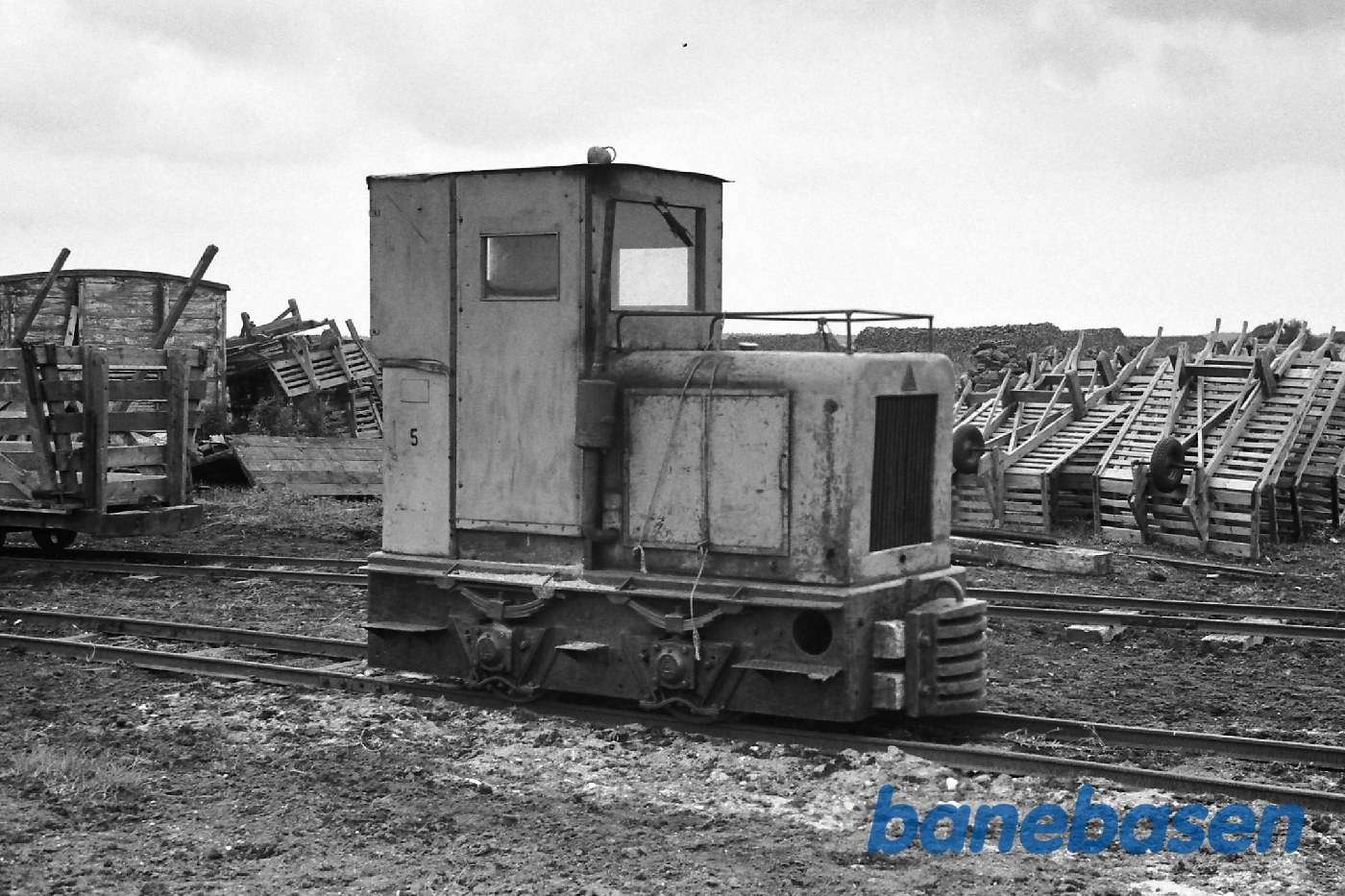 Industribane. Lok nr. 5. Tørvebane i Lille Vildmose Industribane. Lok nr. 5. Tørvebane i Lille Vildmose