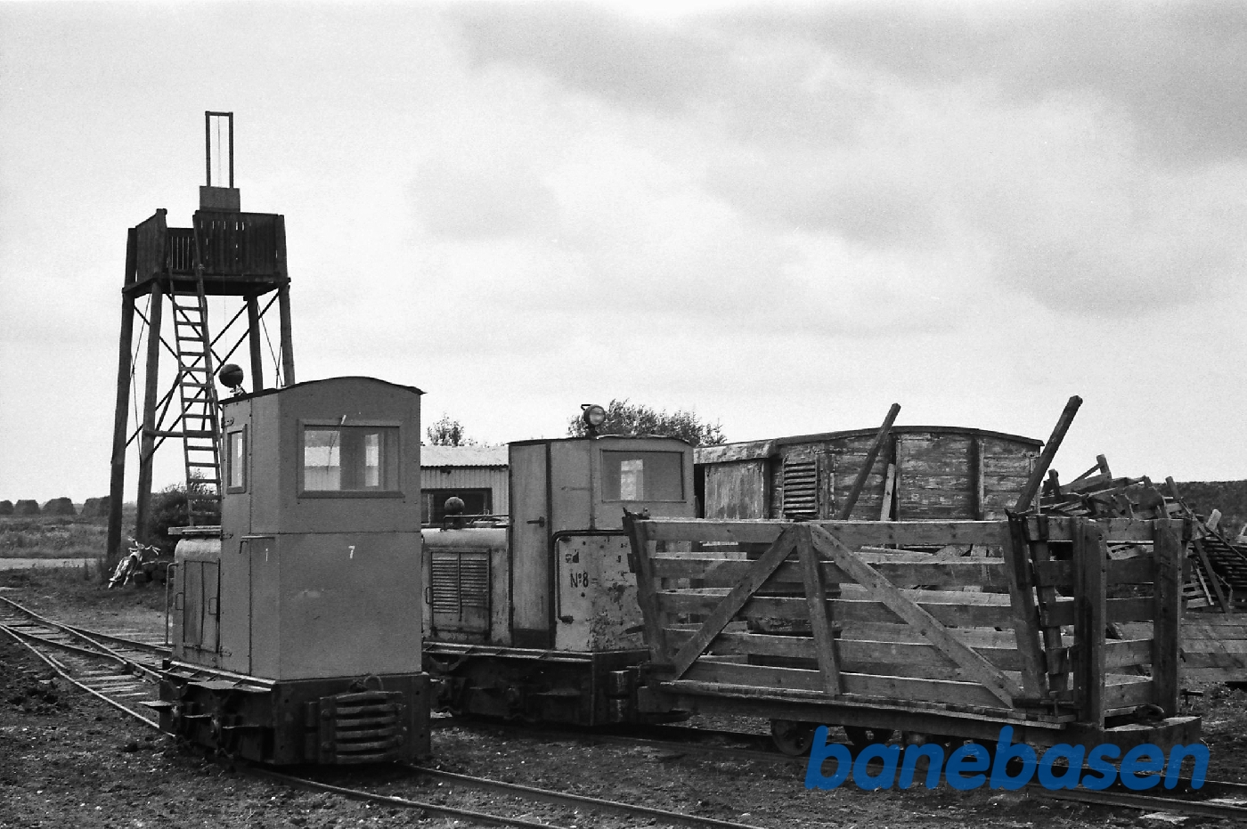 Industribane. Lok nr. 7 og 8. Tørvebane i Lille Vildmose Industribane. Lok nr. 7 og 8. Tørvebane i Lille Vildmose