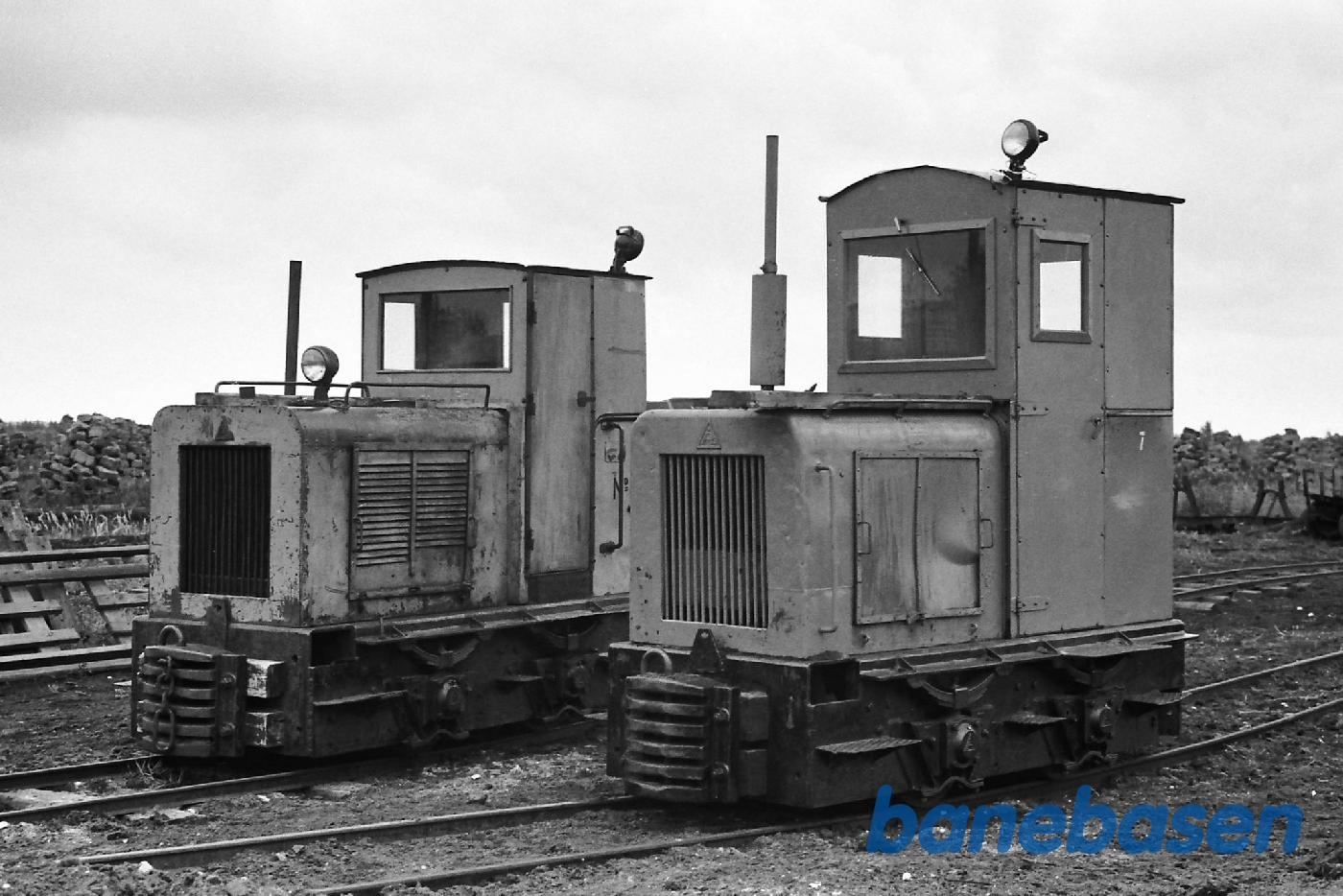 Industribane. Lok nr. 7 og 8. Tørvebane i Lille Vildmose Industribane. Lok nr. 7 og 8. Tørvebane i Lille Vildmose