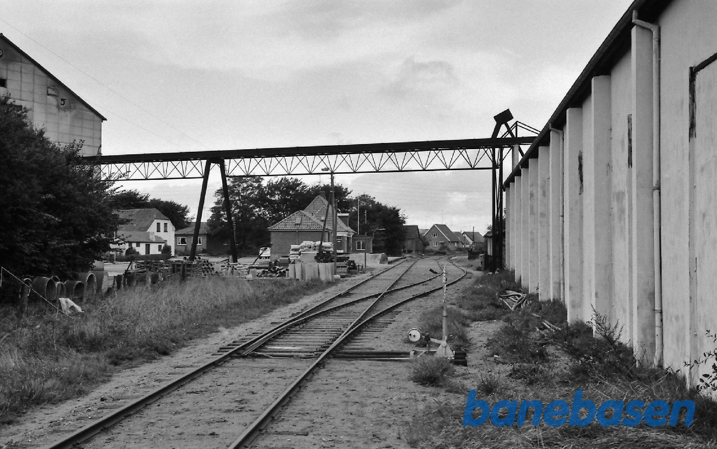 Station. Indkørsel fra Varde Station. Indkørsel fra Varde