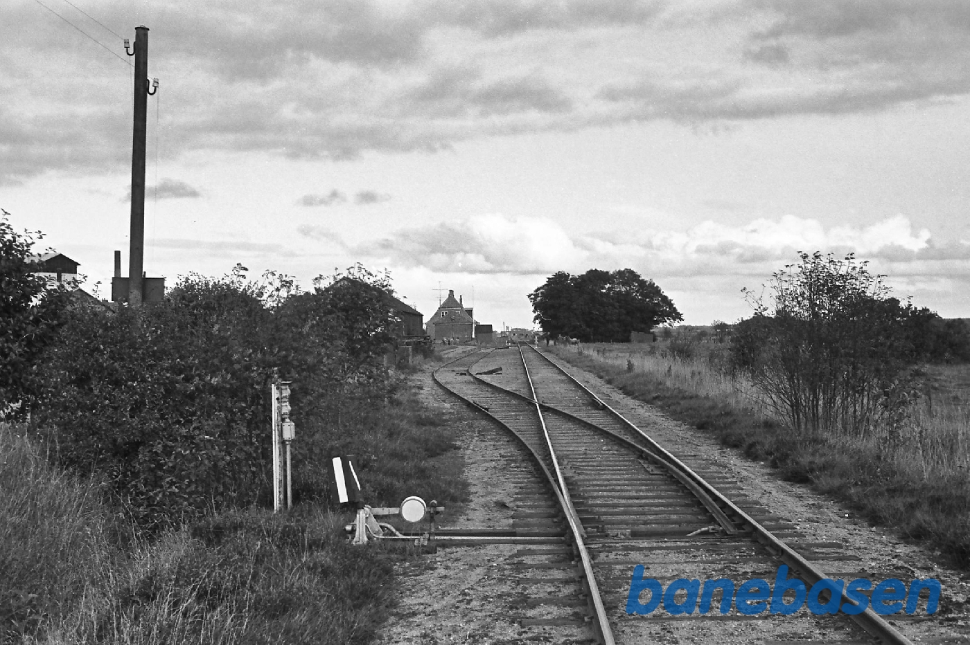 Station. Indkørsel fra Varde Station. Indkørsel fra Varde
