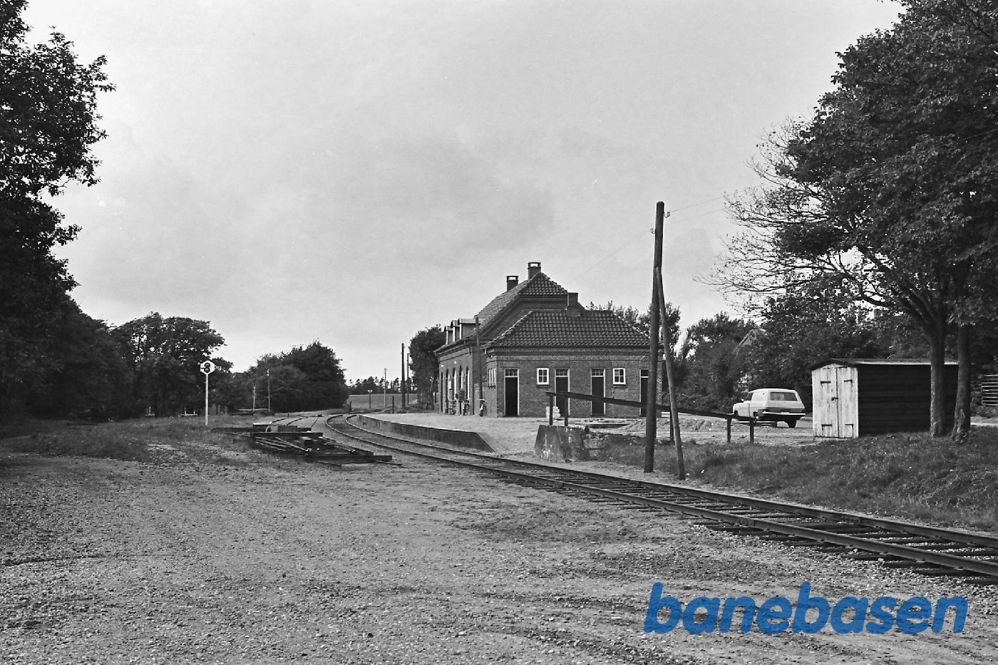 Stationen. Indkørsel fra Vemb Stationen. Indkørsel fra Vemb