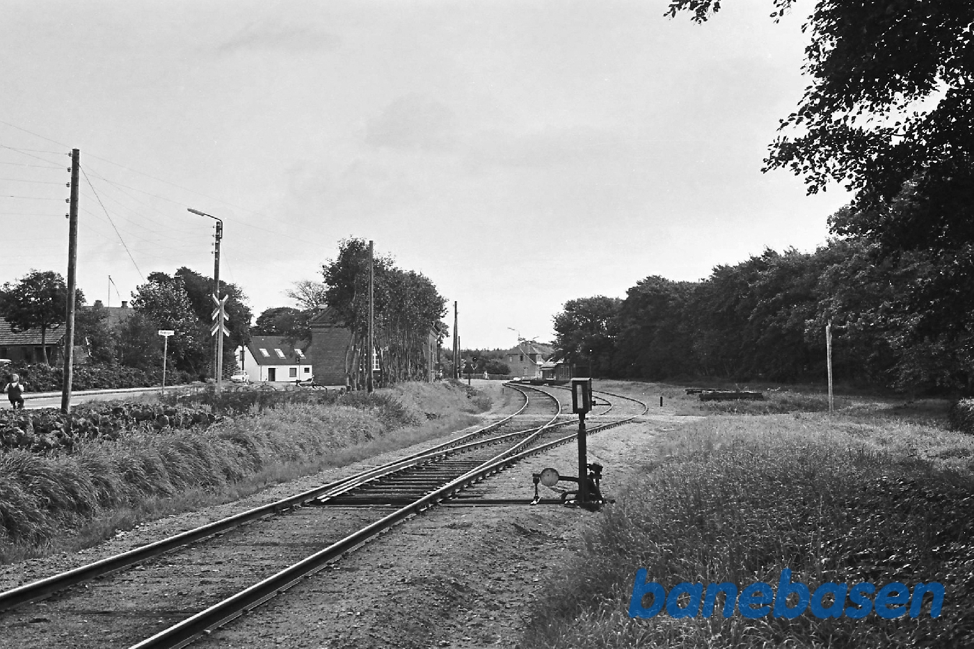 Stationen. Indkørsel fra Lemvig Stationen. Indkørsel fra Lemvig