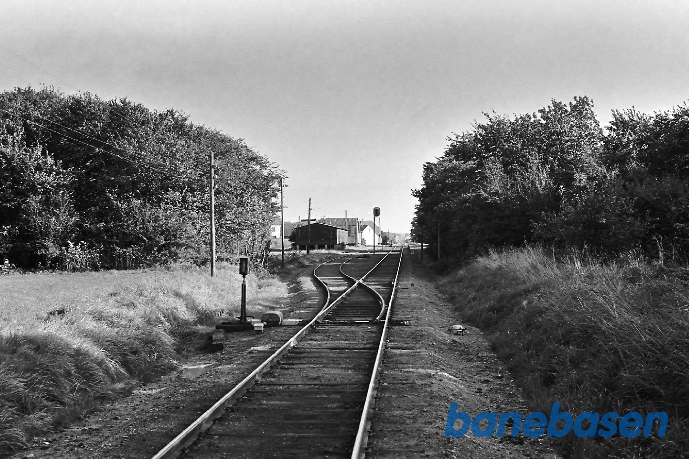 Stationen. Indkørsel fra Lemvig Stationen. Indkørsel fra Lemvig