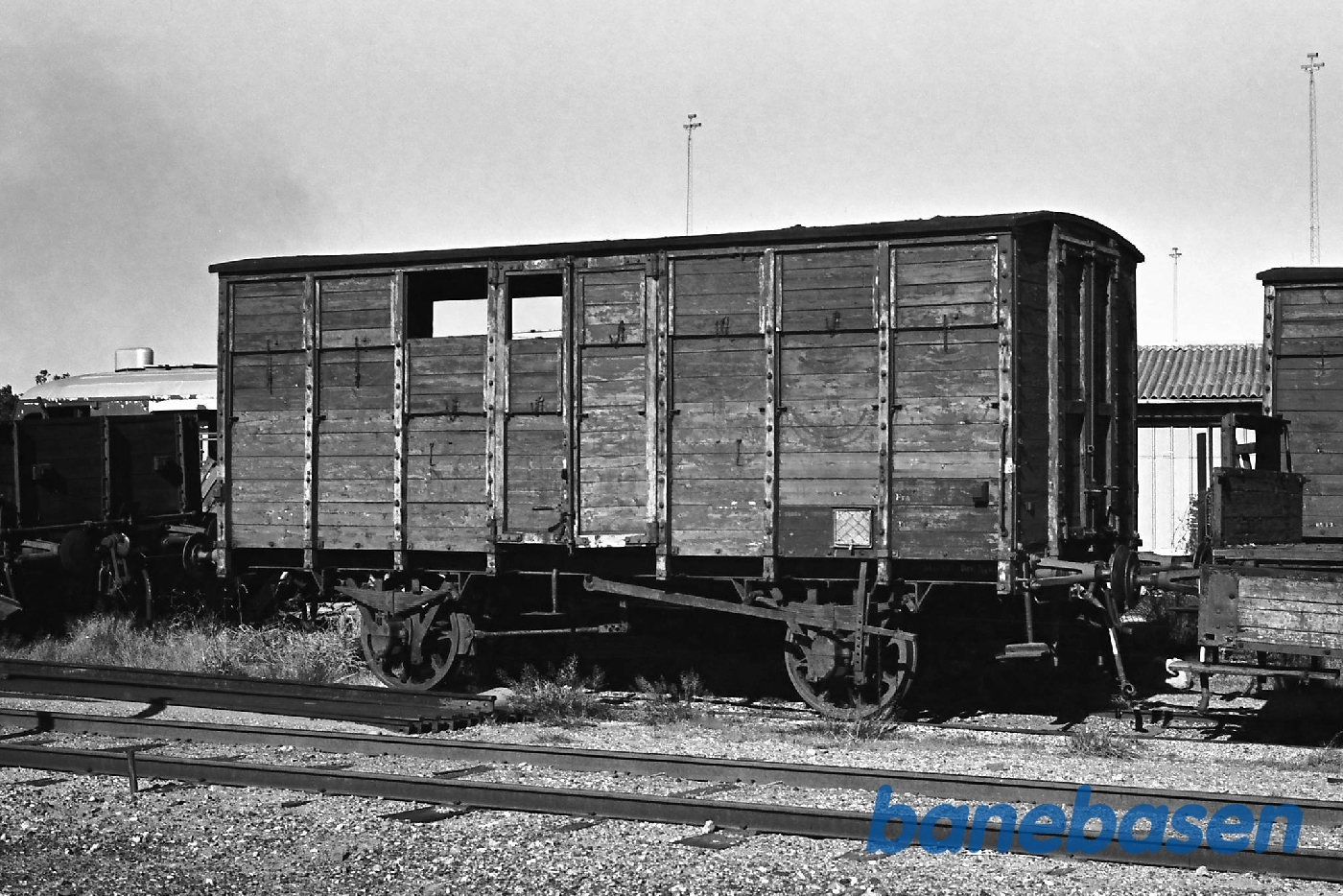 Ældre lukket godsvogn Ældre lukket godsvogn