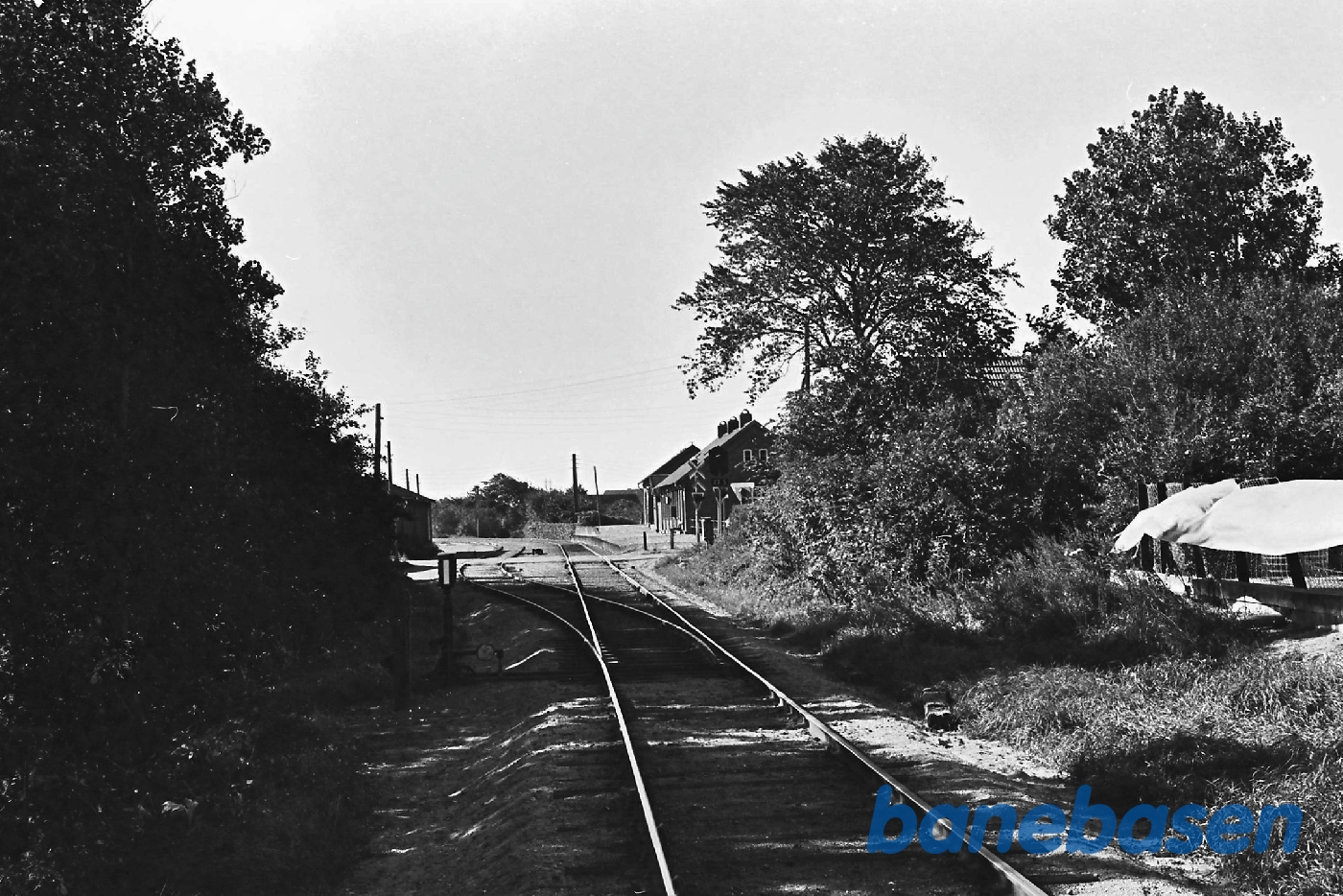 Stationen. Indkørsel fra Lemvig Stationen. Indkørsel fra Lemvig