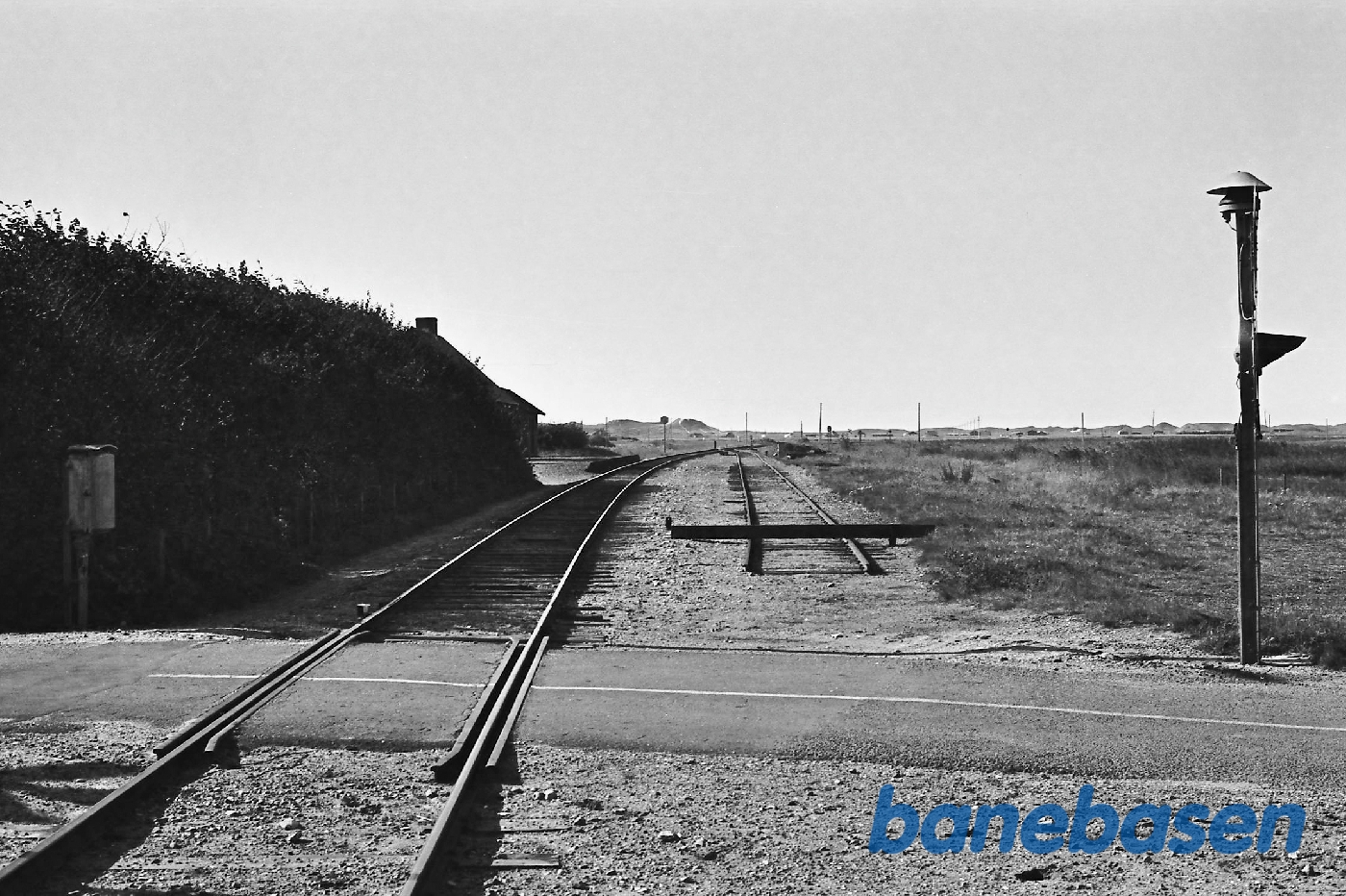 Stationen. Indkørsel fra Lemvig Stationen. Indkørsel fra Lemvig