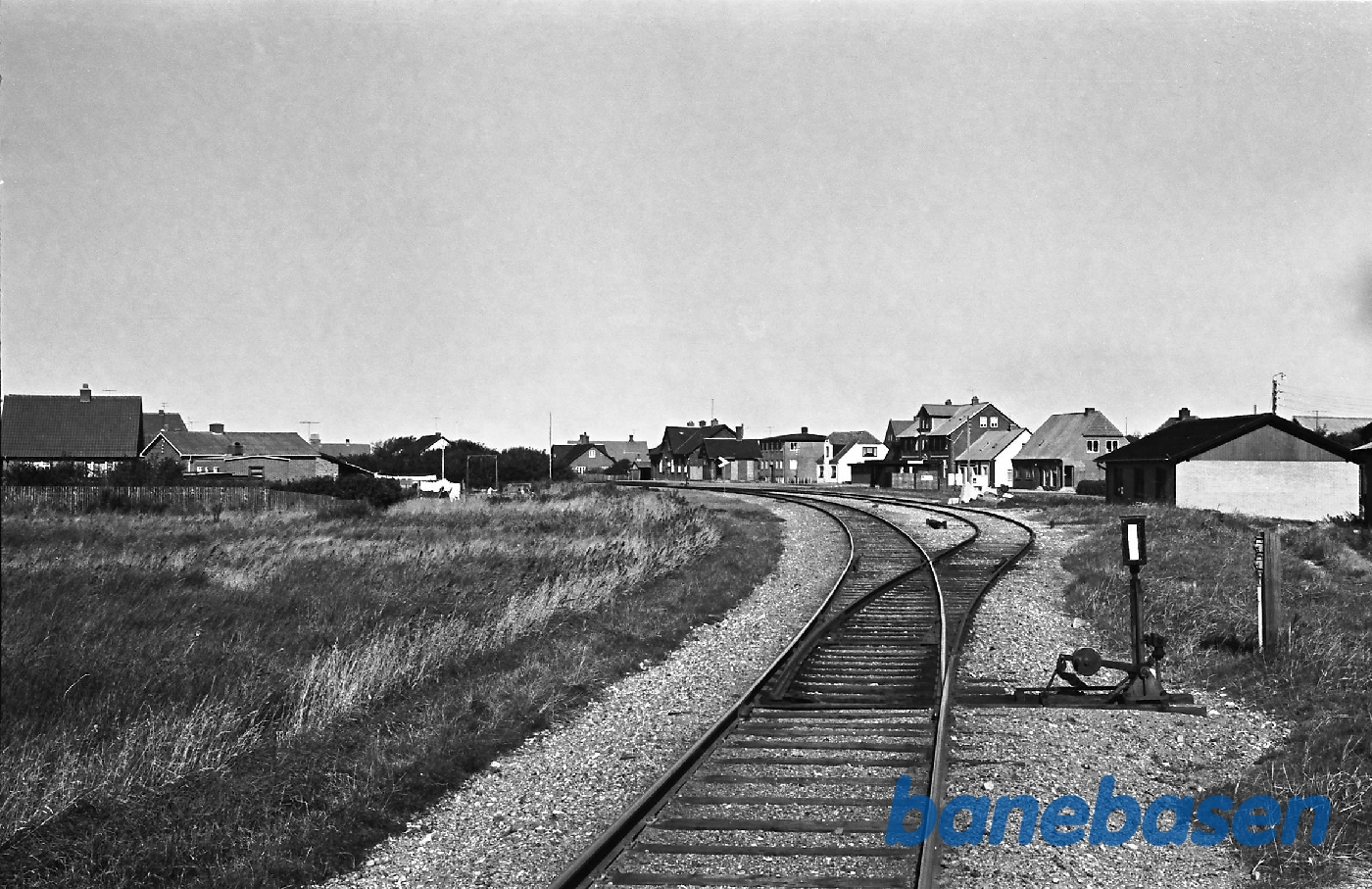 Stationen. Indkørsel fra Lemvig Stationen. Indkørsel fra Lemvig