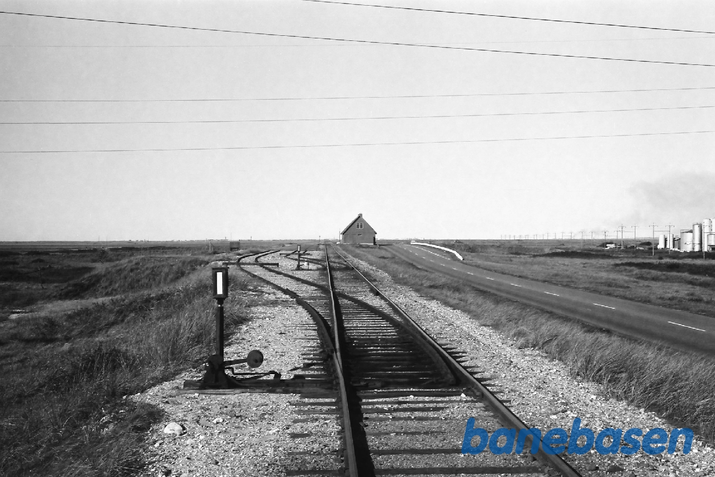Stationen. Indkørsel fra Lemvig Stationen. Indkørsel fra Lemvig