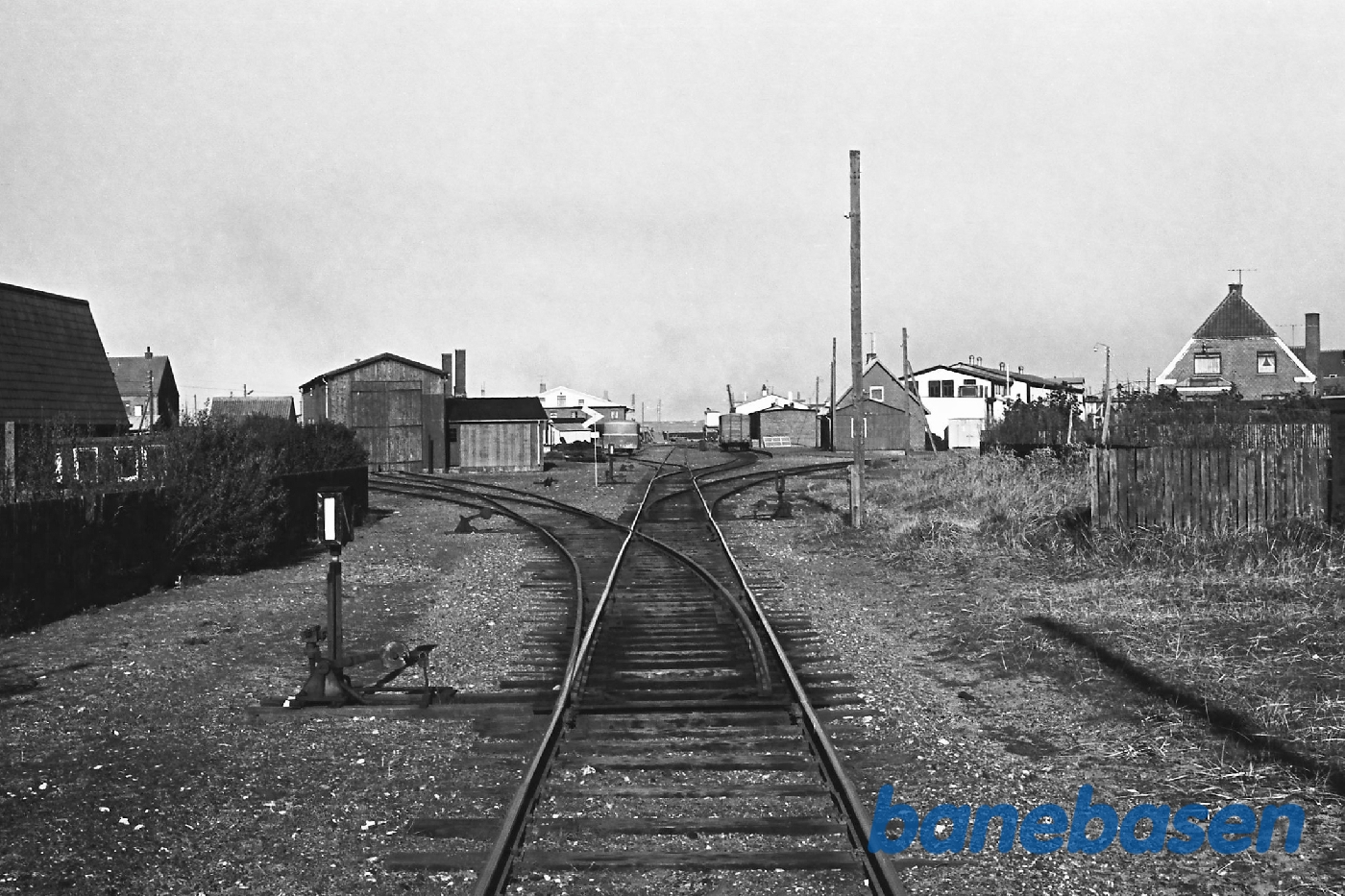 Stationen. Indkørsel fra Lemvig Stationen. Indkørsel fra Lemvig