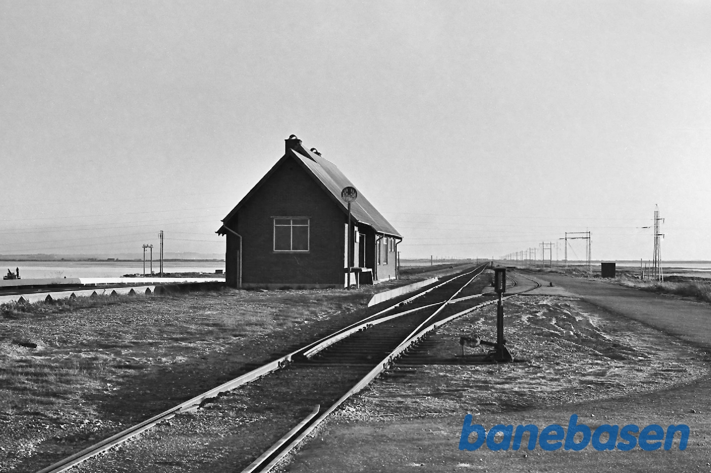 Station. Indkørsel fra Thyborøn Station. Indkørsel fra Thyborøn