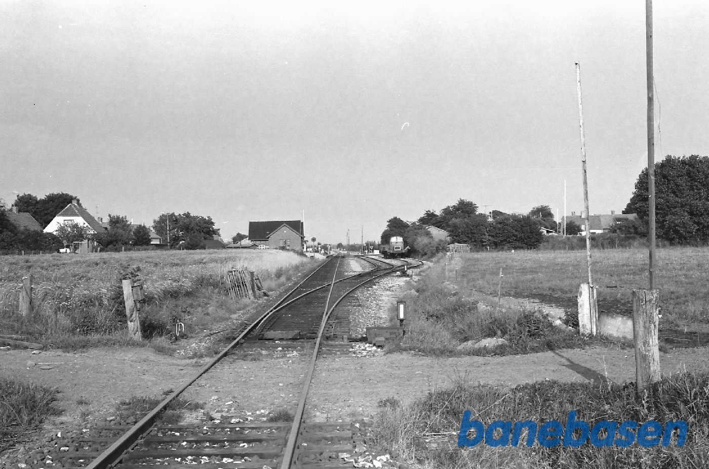 Skævinge station set mod øst Skævinge station set mod øst
