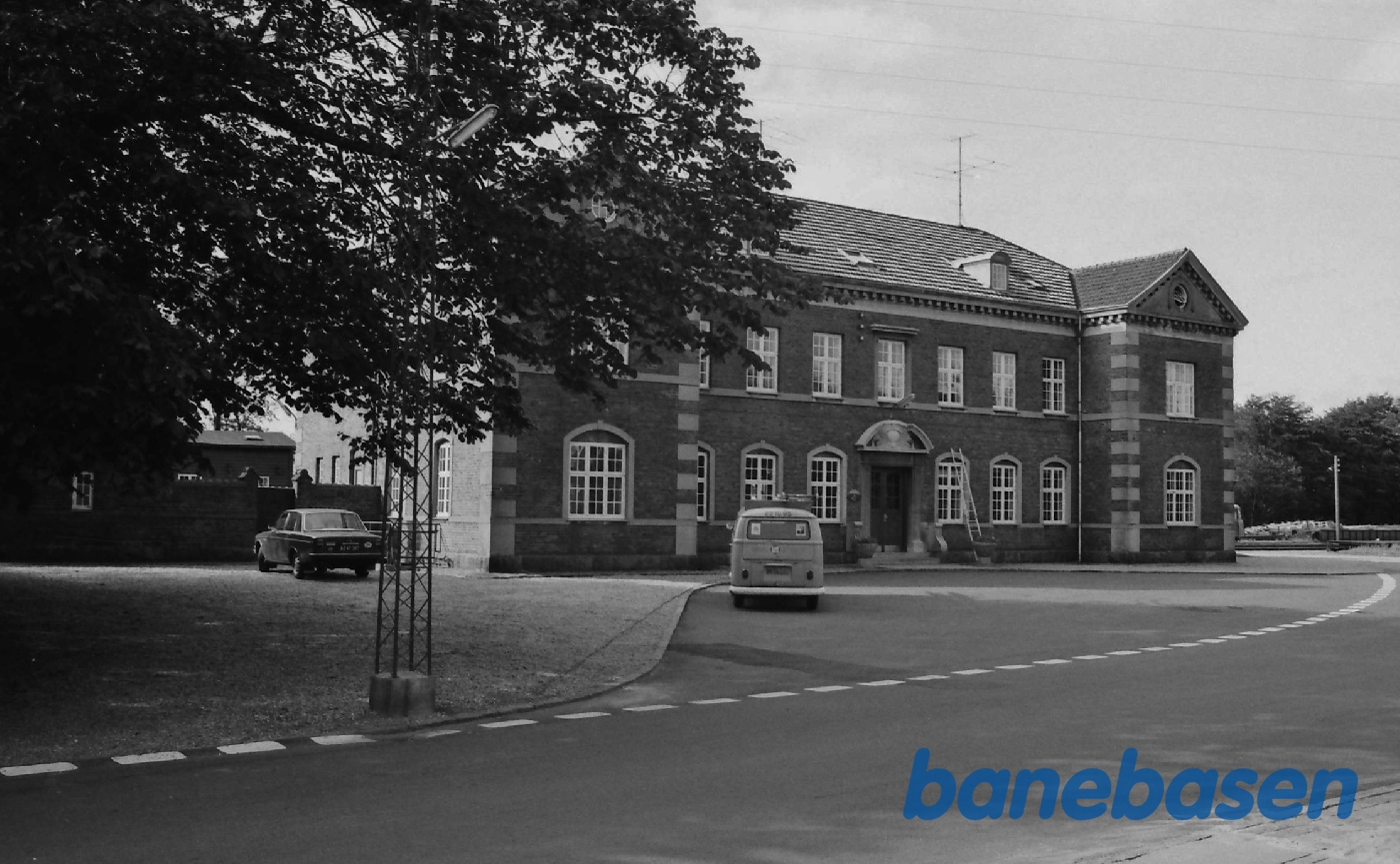 Varde Vestbanegård fra gaden Varde Vestbanegård fra gaden
