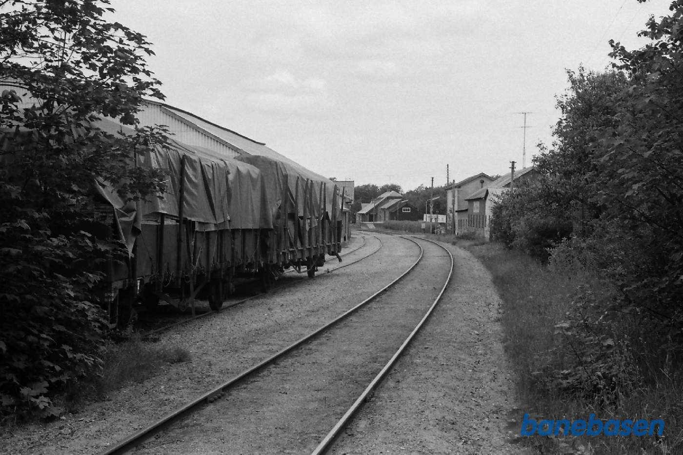 Station. Indk fra Varde med sidespor