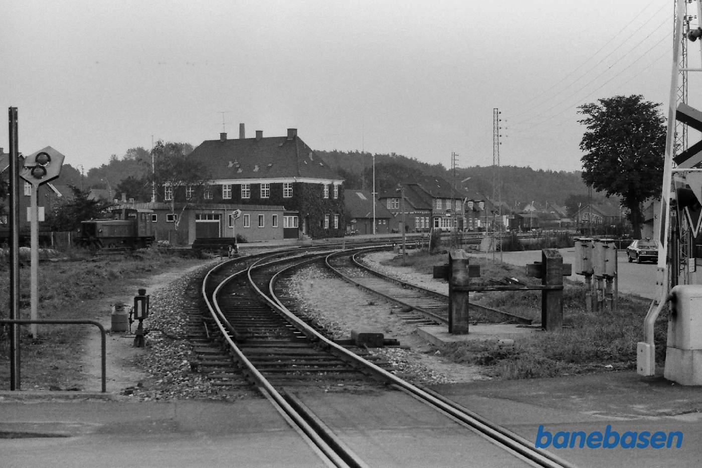 Station. Indk fra Hundested