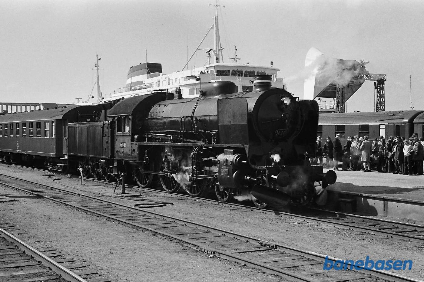 R 946 Indvielsestog Jernbanemuseet 17 - 04 - 1975