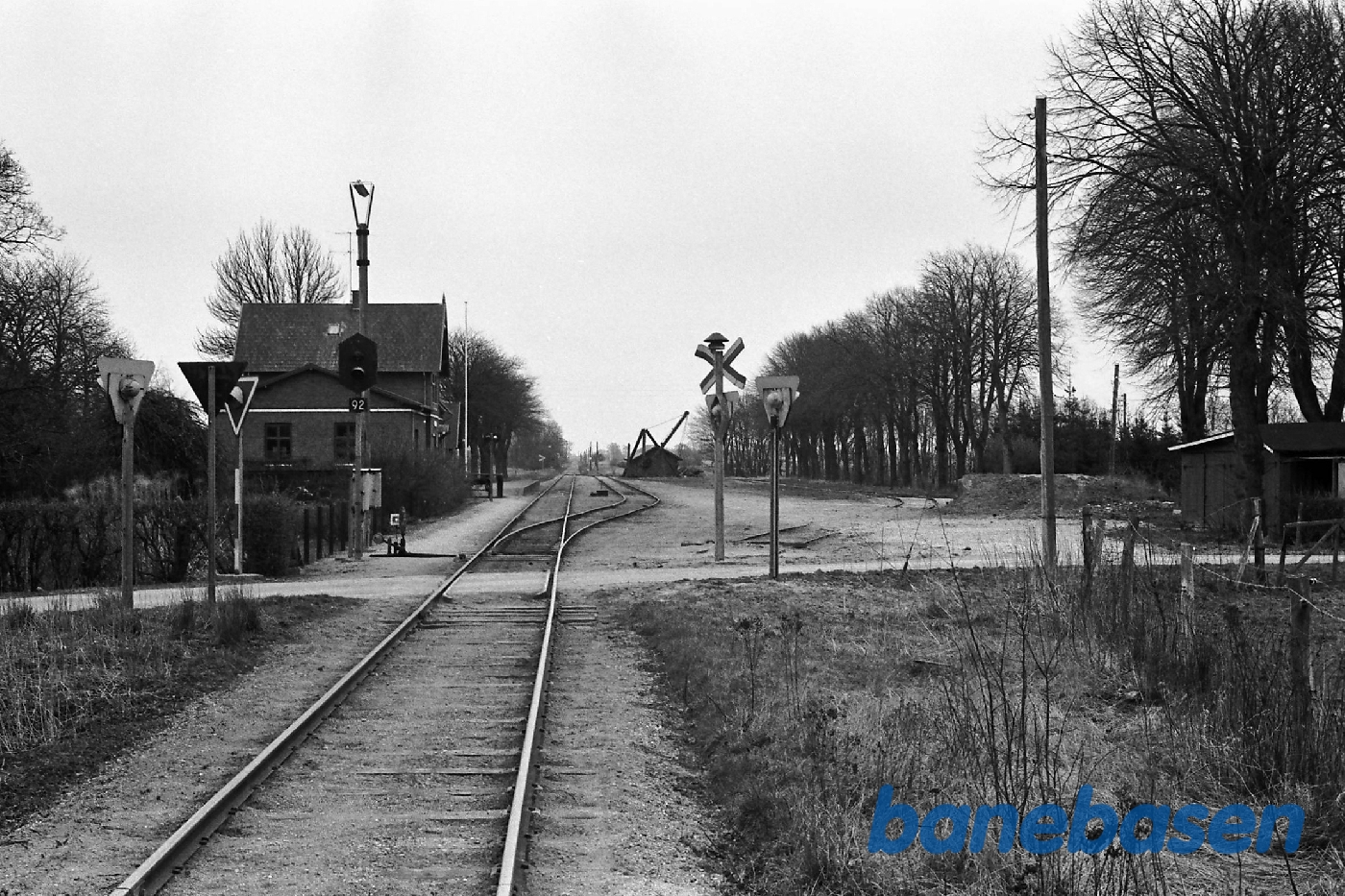 Station. Indk fra Hårlev Station. Indk fra Hårlev