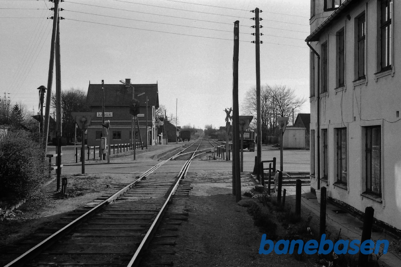 Station. Indk fra Hårlev Station. Indk fra Hårlev