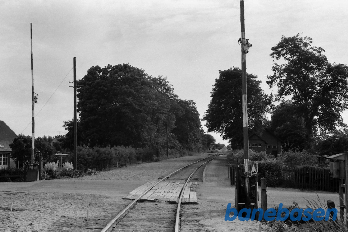 Stationen. Indkørsel fra Tommerup Stationen. Indkørsel fra Tommerup