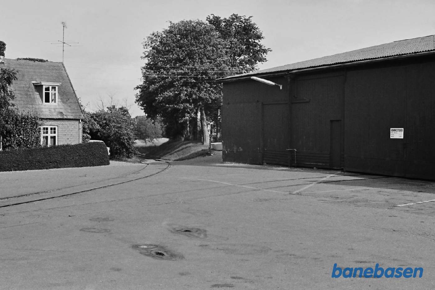 Sidespor til tømmerhandlen