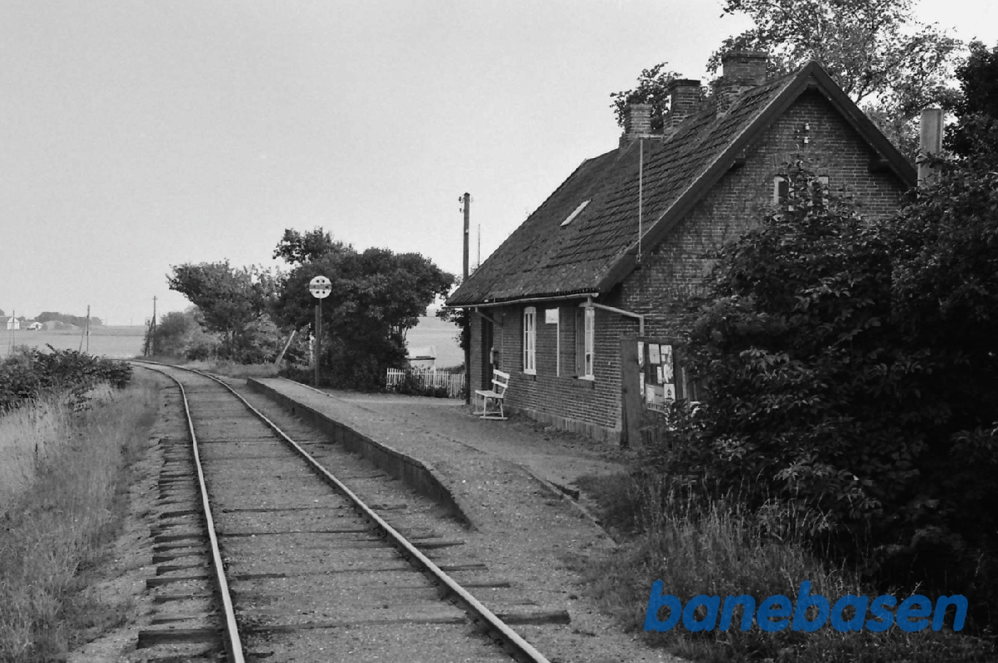 Halling station/trinbræt. Indk fra Aarhus Halling station/trinbræt. Indk fra Aarhus