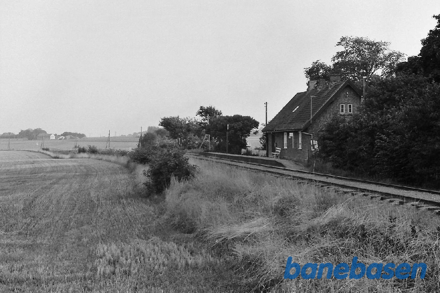 Halling station/trinbræt. Indk fra Aarhus Halling station/trinbræt. Indk fra Aarhus