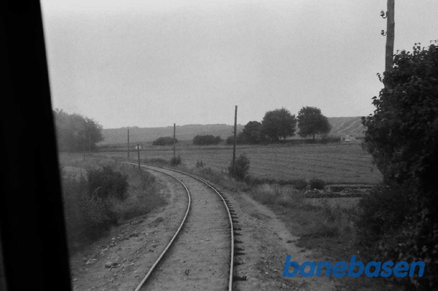 Fra toget mod Odder. Fejl Fra toget mod Odder. Fejl