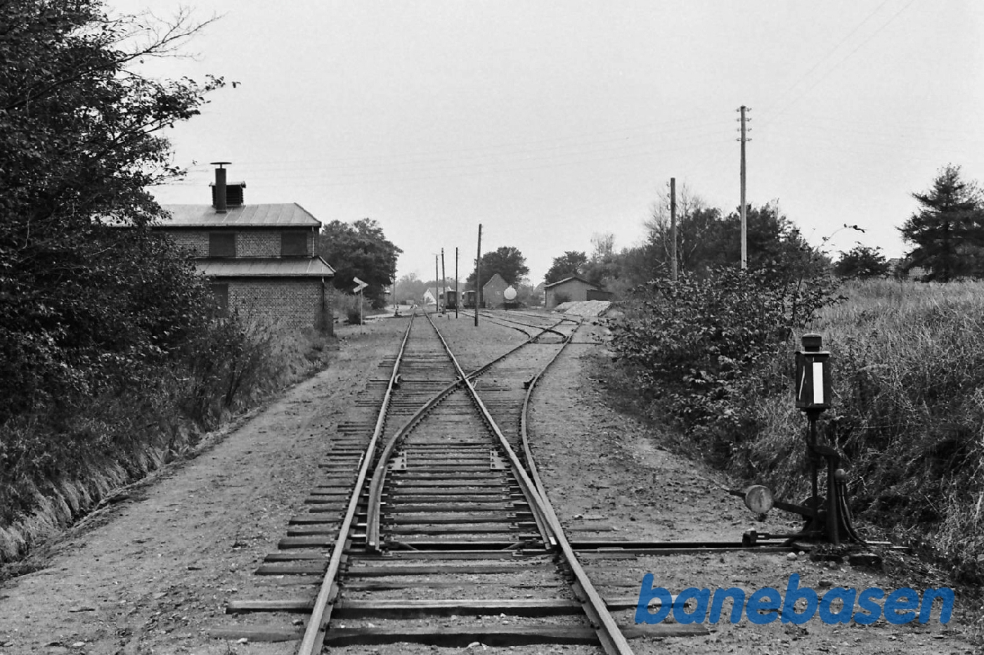Stationen. Indkørsel fra Hillerød Stationen. Indkørsel fra Hillerød
