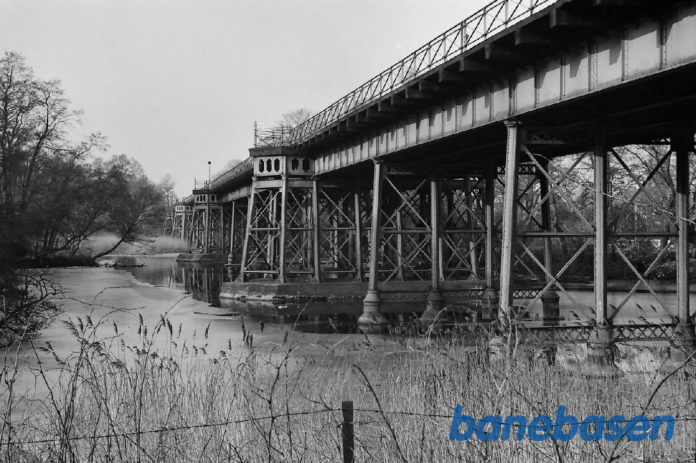 Strandmøllebroen fra syd Strandmøllebroen fra syd