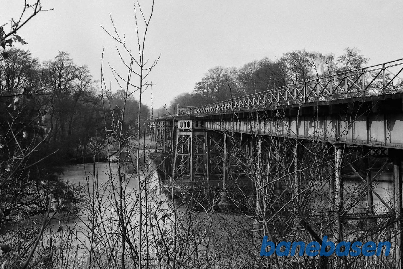 Strandmøllebroen fra syd Strandmøllebroen fra syd