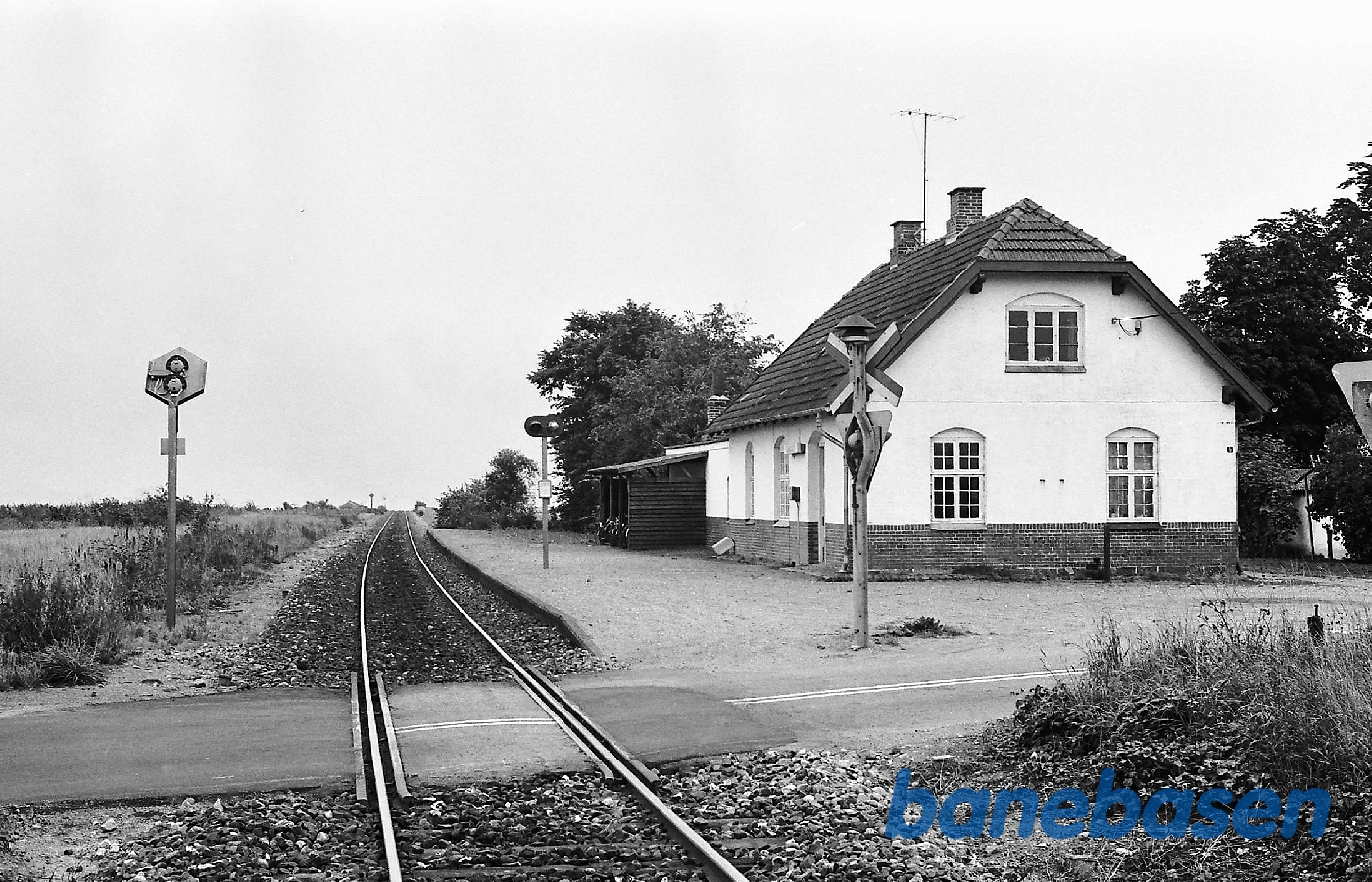 Indkørsel fra Nykøbing S Indkørsel fra Nykøbing S