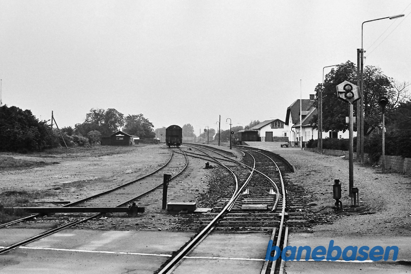 Indkørsel fra Nykøbing S Indkørsel fra Nykøbing S