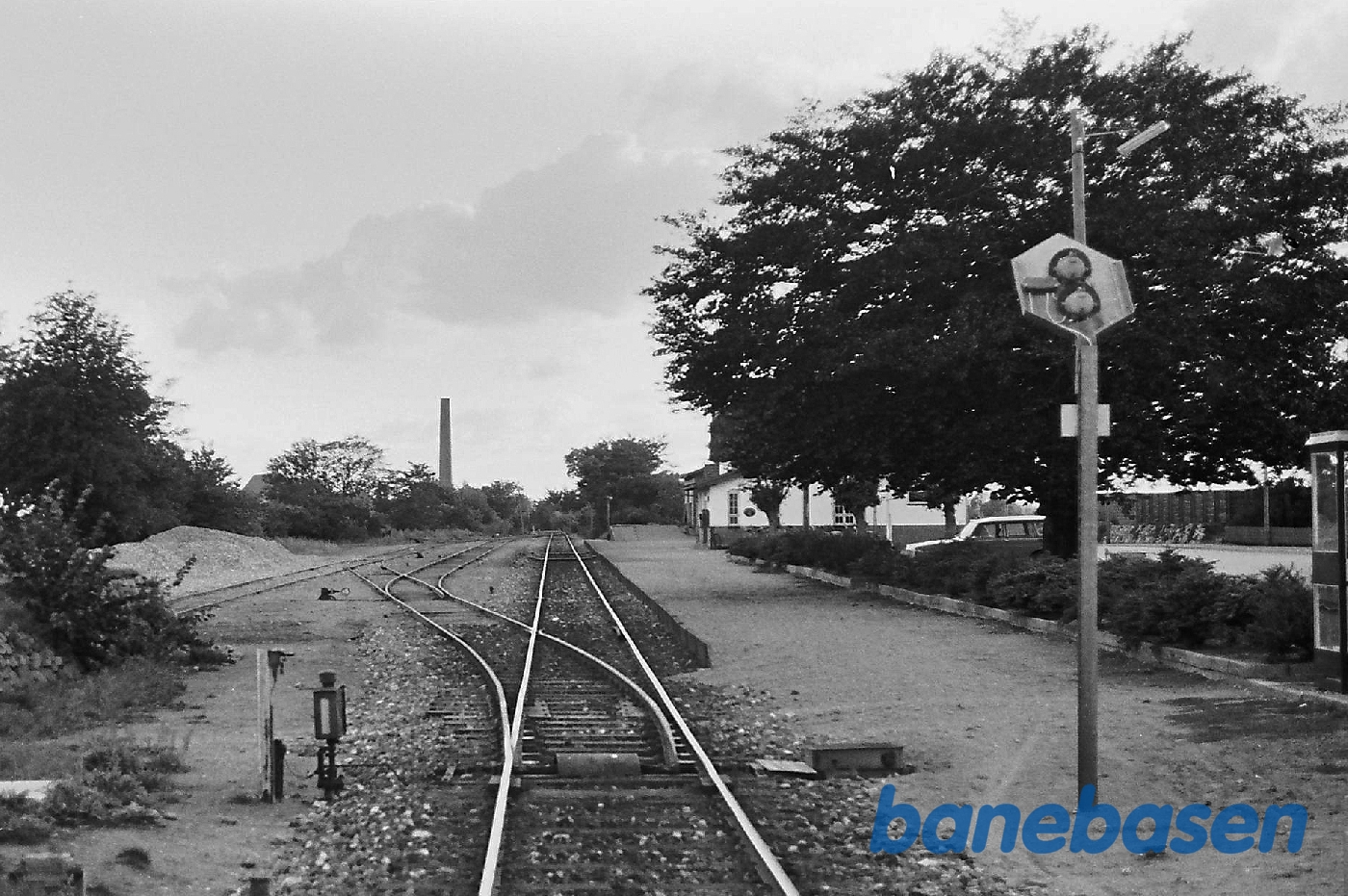Indkørsel fra Nykøbing S Indkørsel fra Nykøbing S