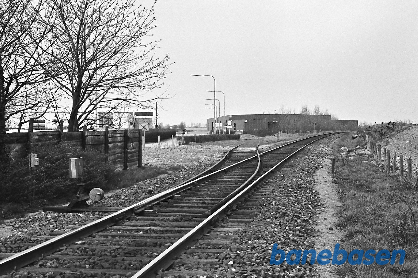 Sidespor. Tidligere Nystedbanen Sidespor. Tidligere Nystedbanen