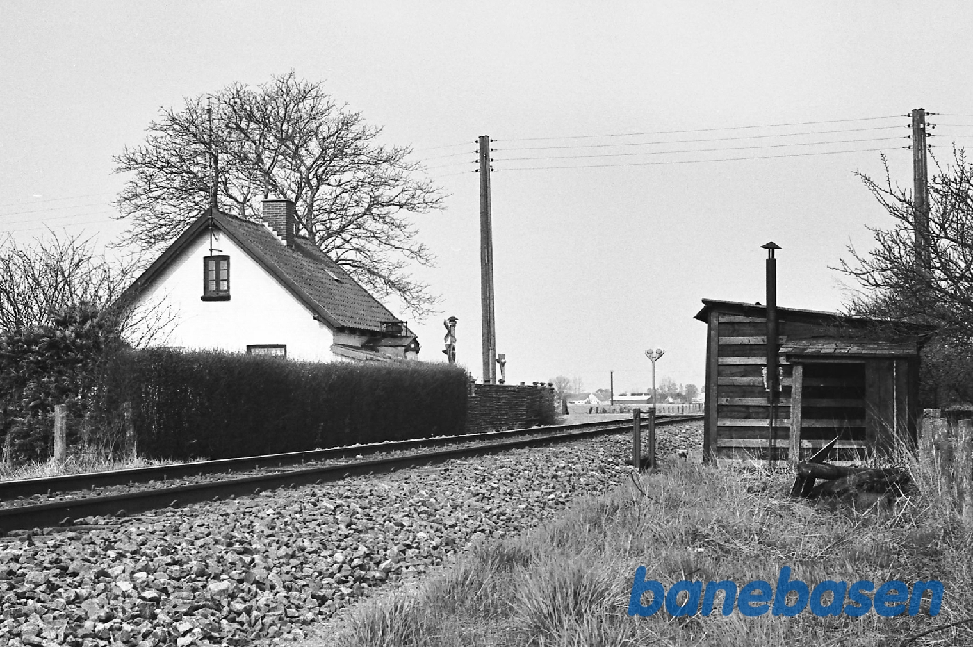 Vogterhus 17 set fra Nykøbing F mellem Nagelsti og Grænge Vogterhus 17 set fra Nykøbing F mellem Nagelsti og Grænge